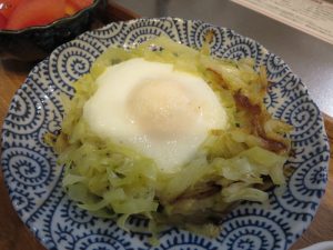目玉焼きの巣ごもり風