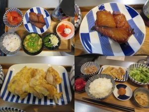 献立記録、2018年4月5日(朝昼)の食事