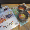 珈琲屋さんの厚焼きパンケーキリング(ヨシカワ)と、厚焼きパンケーキプレート(和平フレイズ)