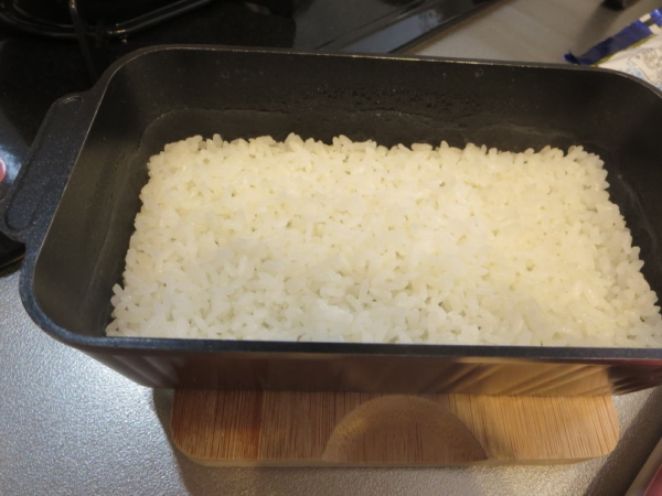 お米75g(0.5合)を炊飯
