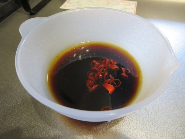 菊芋(赤)を漬ける甘酢醤油