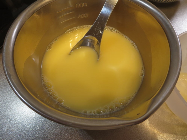 卵液を作る