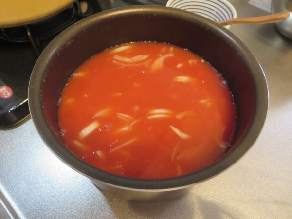 トマトソースの作り置き