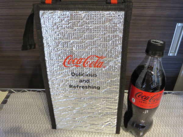 コカ・コーラの景品保冷バッグ