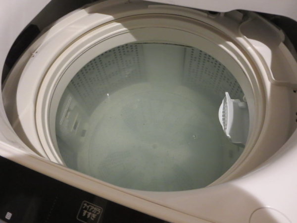酸素系漂白剤で洗濯槽の掃除(2022-7-23)