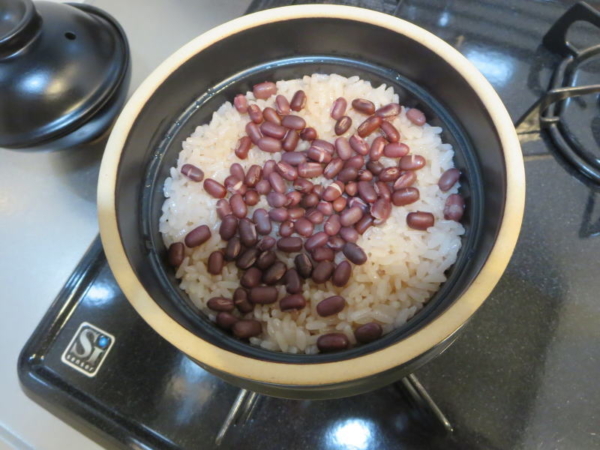 つかもとkamaccoでお赤飯