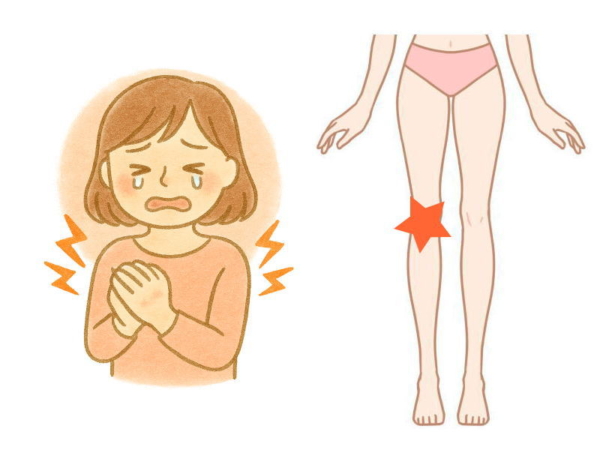 夜中痛かった場所