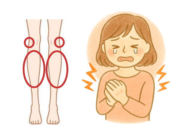 泣くほどの痛みが…