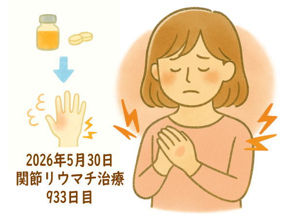 関節リウマチ治療933日目