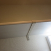 洗面所の棚の上