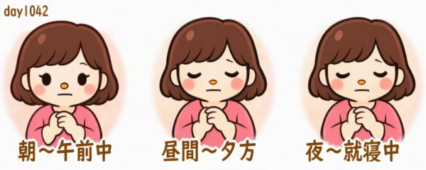 関節リウマチ 前日の体調記録day1042