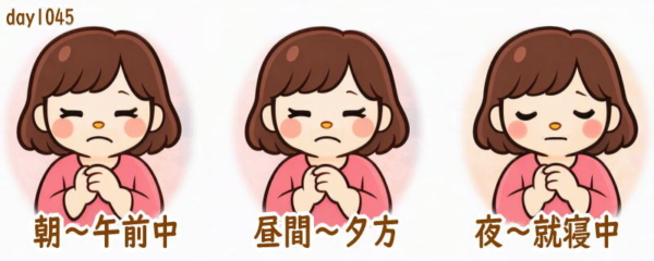 関節リウマチ 前日の体調記録day1045
