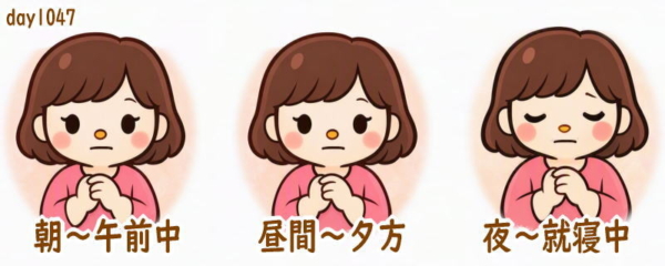 関節リウマチ 前日の体調記録day1047