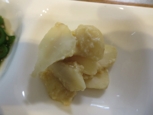菊芋の味噌漬け(作り置き)