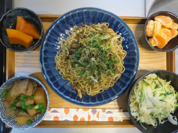 焼きそばの献立