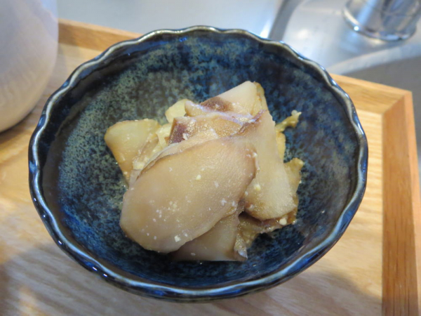 菊芋の甘味噌煮