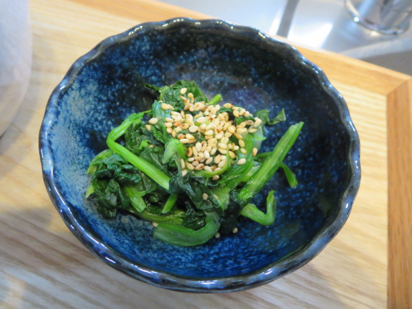 小松菜の炒め物