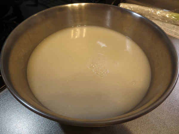 ごま豆乳味の鍋つゆ