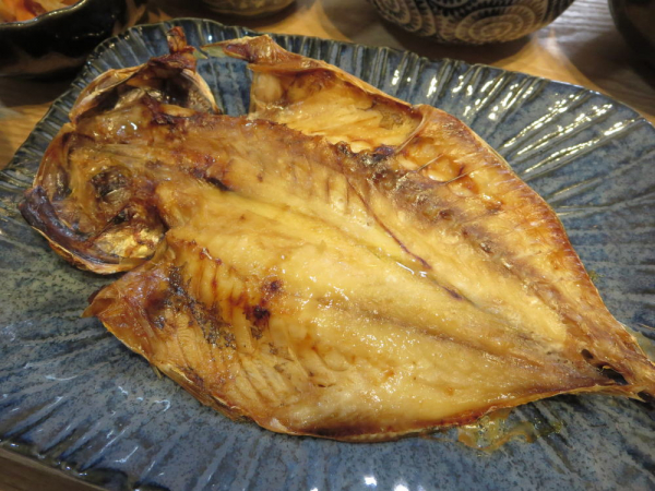 焼魚(トロアジの干物)