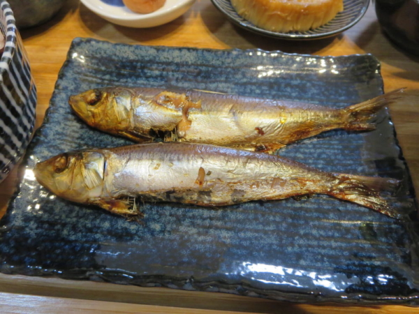 焼魚(めざし)