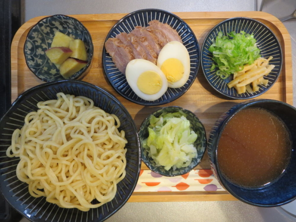 つけ麺の献立