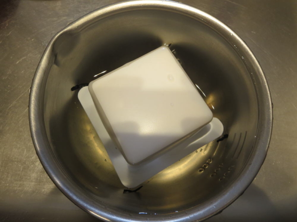 冷凍豆腐を解凍