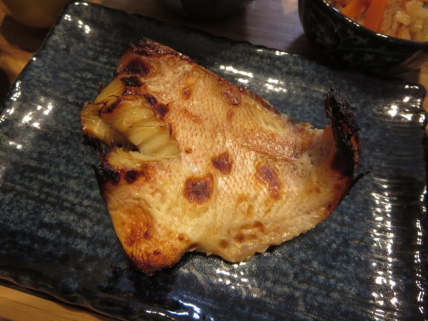 焼魚(赤魚の粕漬)