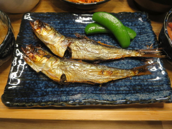 焼魚(いわし)