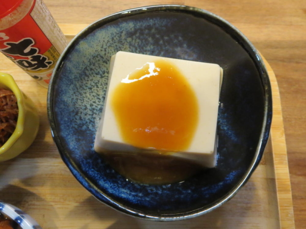 白ごま豆腐(みそだれ)