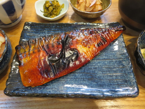 焼魚(サバのみりん干し)