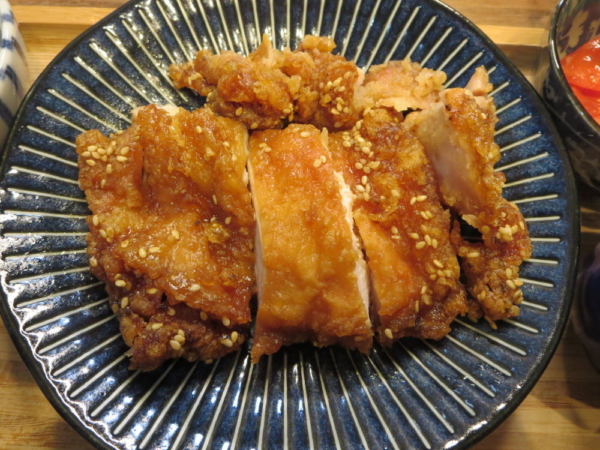揚げ鶏甘辛味(まつおかのお惣菜)