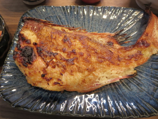 焼魚(赤魚の粕漬)