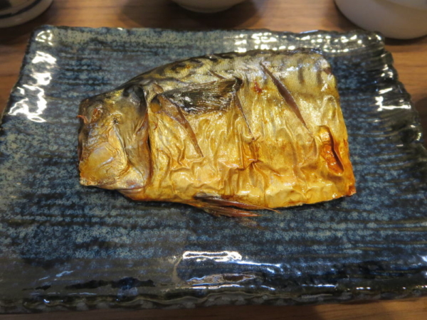 焼魚(サバの文化干し)