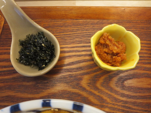 韓国海苔ふりかけ、さばらー味噌ラー油