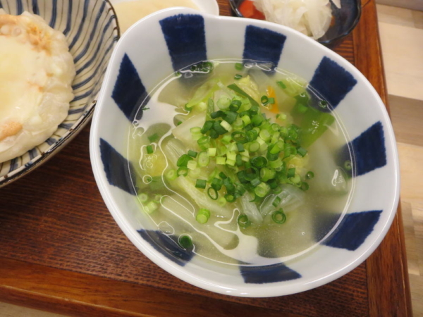 白菜のスープ