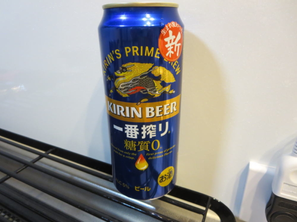 ビール(キリン一番搾り糖質0)