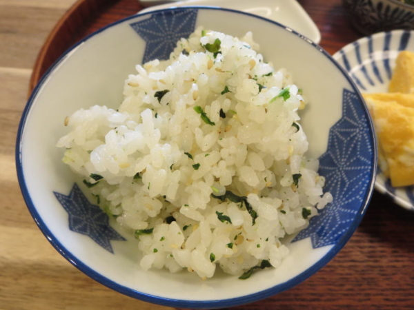 おむすび山 青菜のごはん