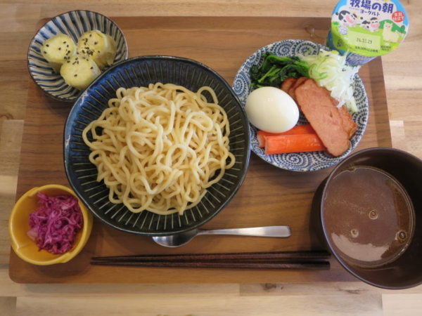 つけ麺の献立