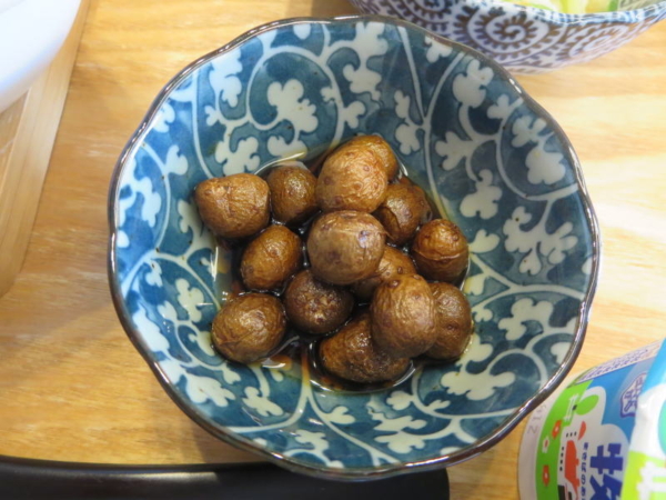 むかごの甘煮