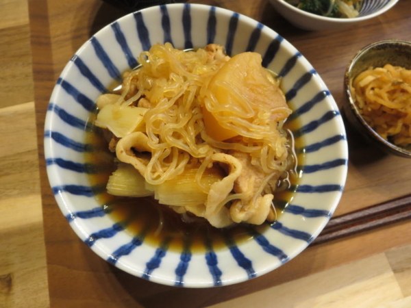 豚肉と大根の煮物