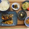 焼魚(サバ)の献立