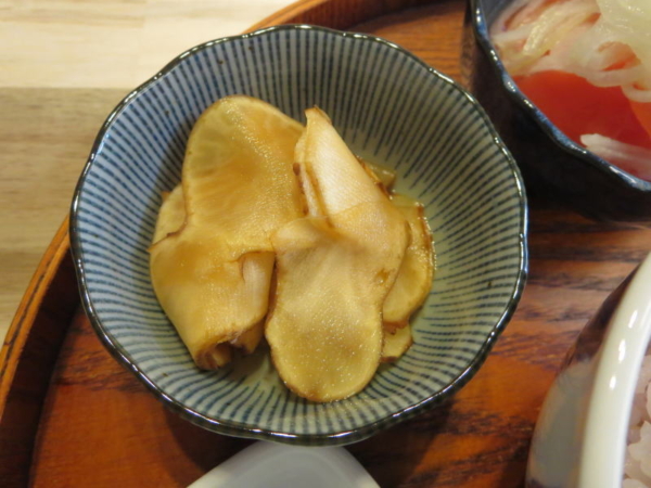 菊芋の甘酢醤油漬け