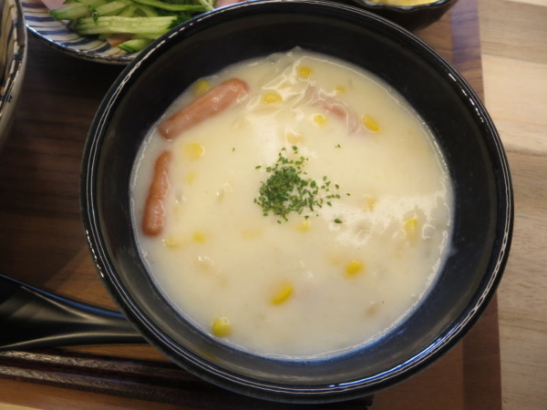 コーンのシチュー