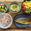 焼塩さばの献立