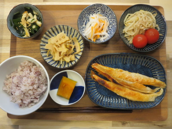 焼ハラミの献立