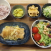 チキンのガーリックステーキの献立