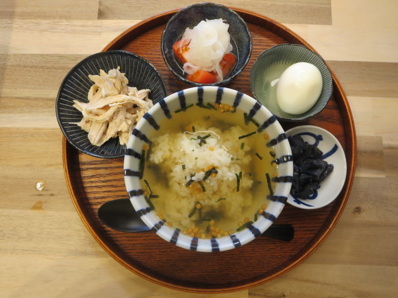 だし茶漬けの献立
