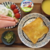 トーストの献立