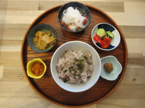 シンプル朝ごはんの献立