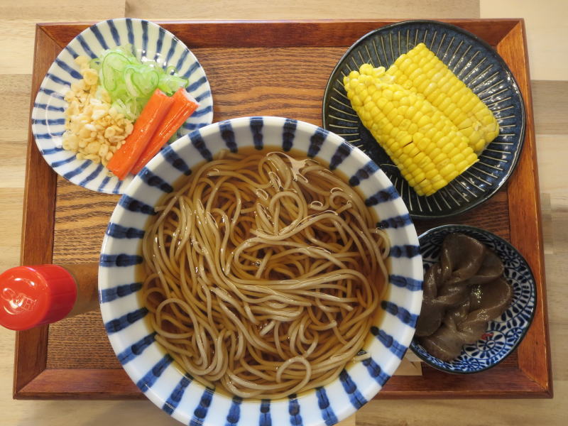 お蕎麦の献立